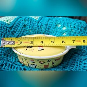 Mid-Century Descoware Dutch Oven: Enameled Cast Iron Casserole Dish